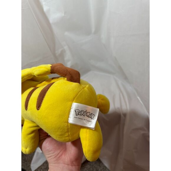 Official Pokémon Pikachu Plush 2021 – 10" Stuffed Animal Toy - Picture 2 of 2